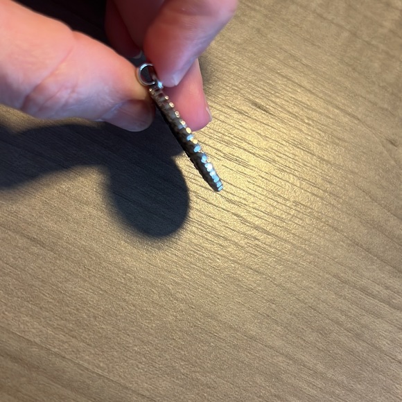 Brand new crystal pendant - black and silver - Picture 2 of 5